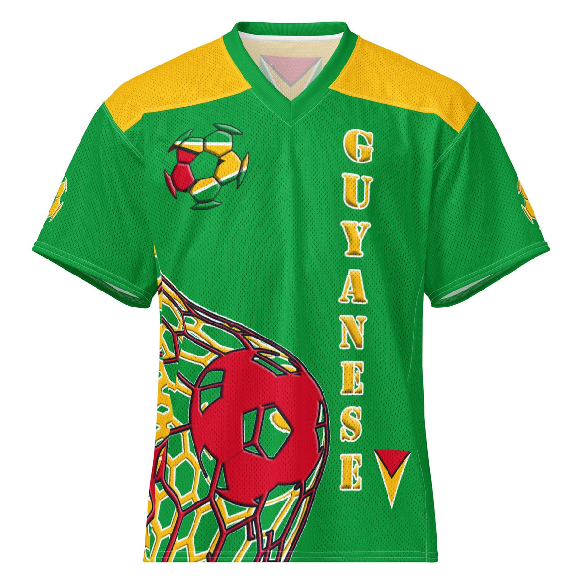 Guyana Football Sport Jersey - Conscious Apparel Store