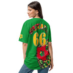Guyana Football Themed Button-Down Sport Jersey - Conscious Apparel Store