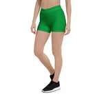 Guyana Green Leggings Shorts - Conscious Apparel Store