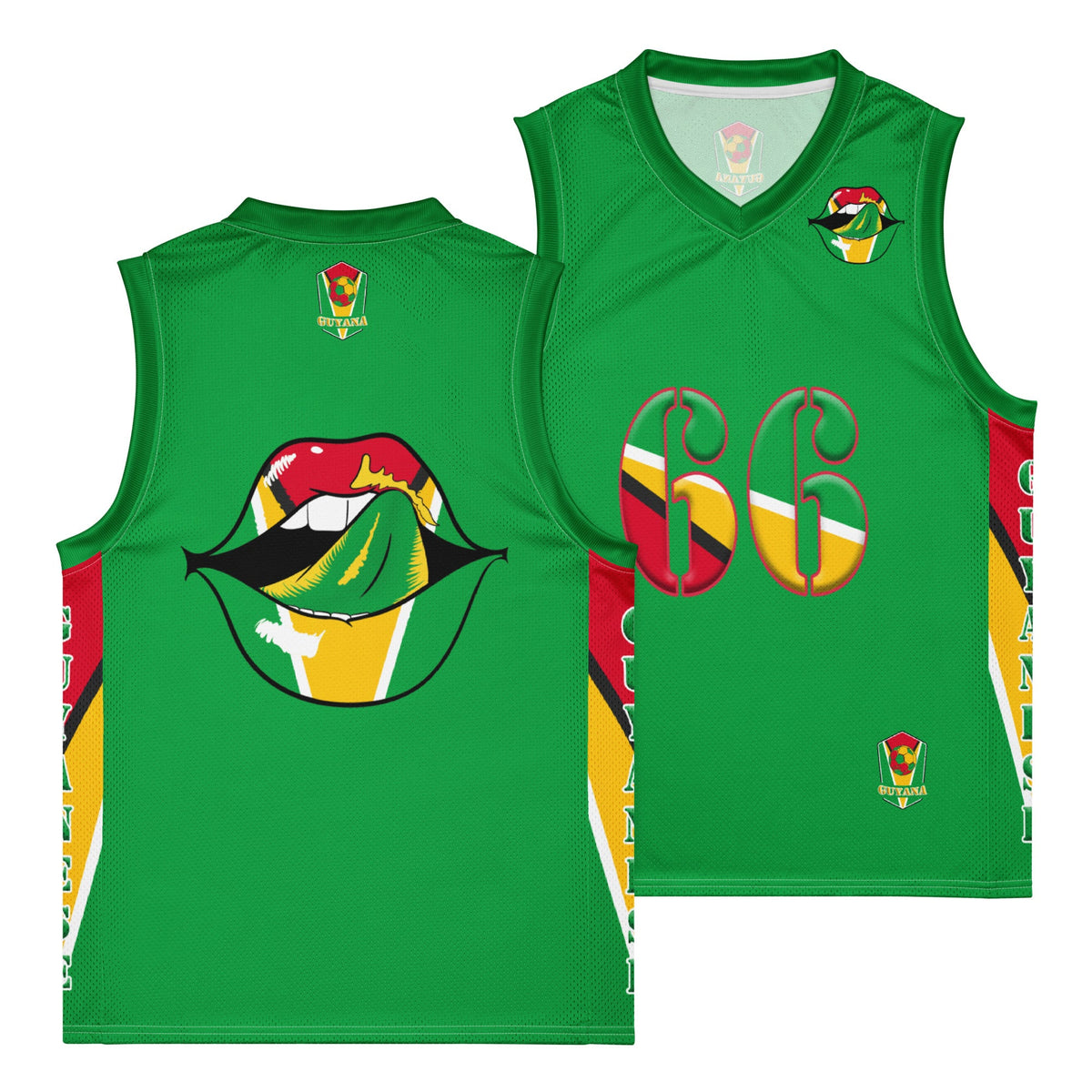 Guyana Women's Premium Tank Top Sport Jersey - Conscious Apparel Store