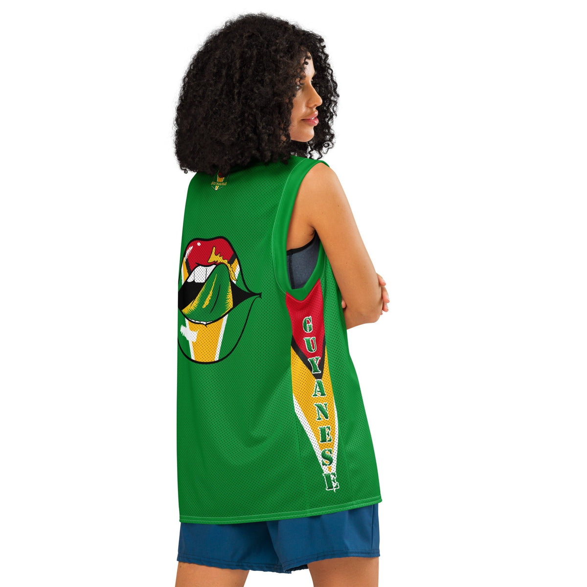 Guyana Women's Premium Tank Top Sport Jersey - Conscious Apparel Store