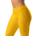 Guyana Yellow Leggings - Conscious Apparel Store