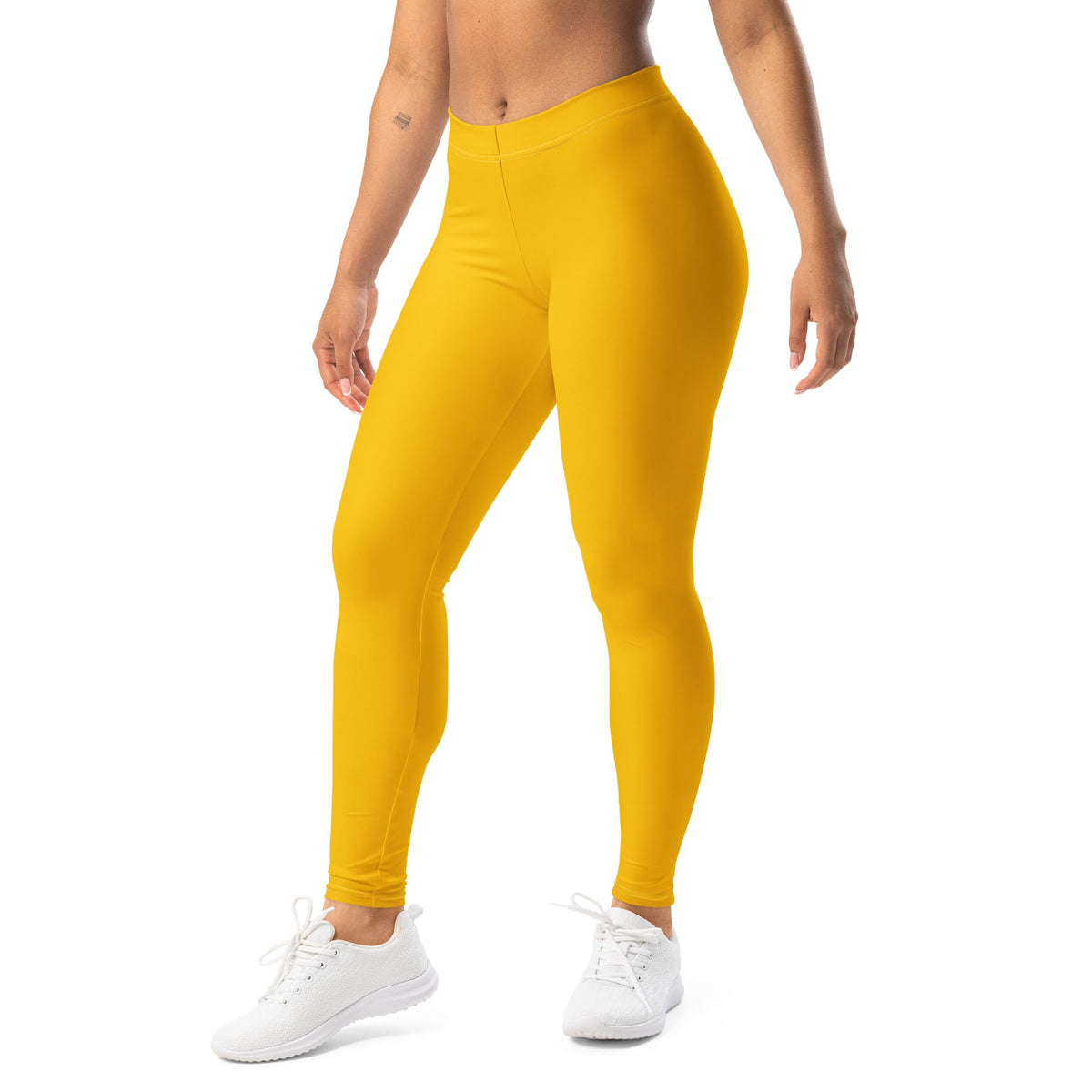 Guyana Yellow Leggings - Conscious Apparel Store