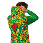 Guyanese Flag Camo Unisex zip hoodie - Conscious Apparel Store