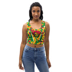 Guyanese Girl Camo Crop Top - Conscious Apparel Store
