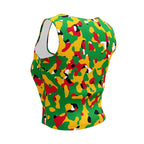 Guyanese Girl Camo Crop Top - Conscious Apparel Store