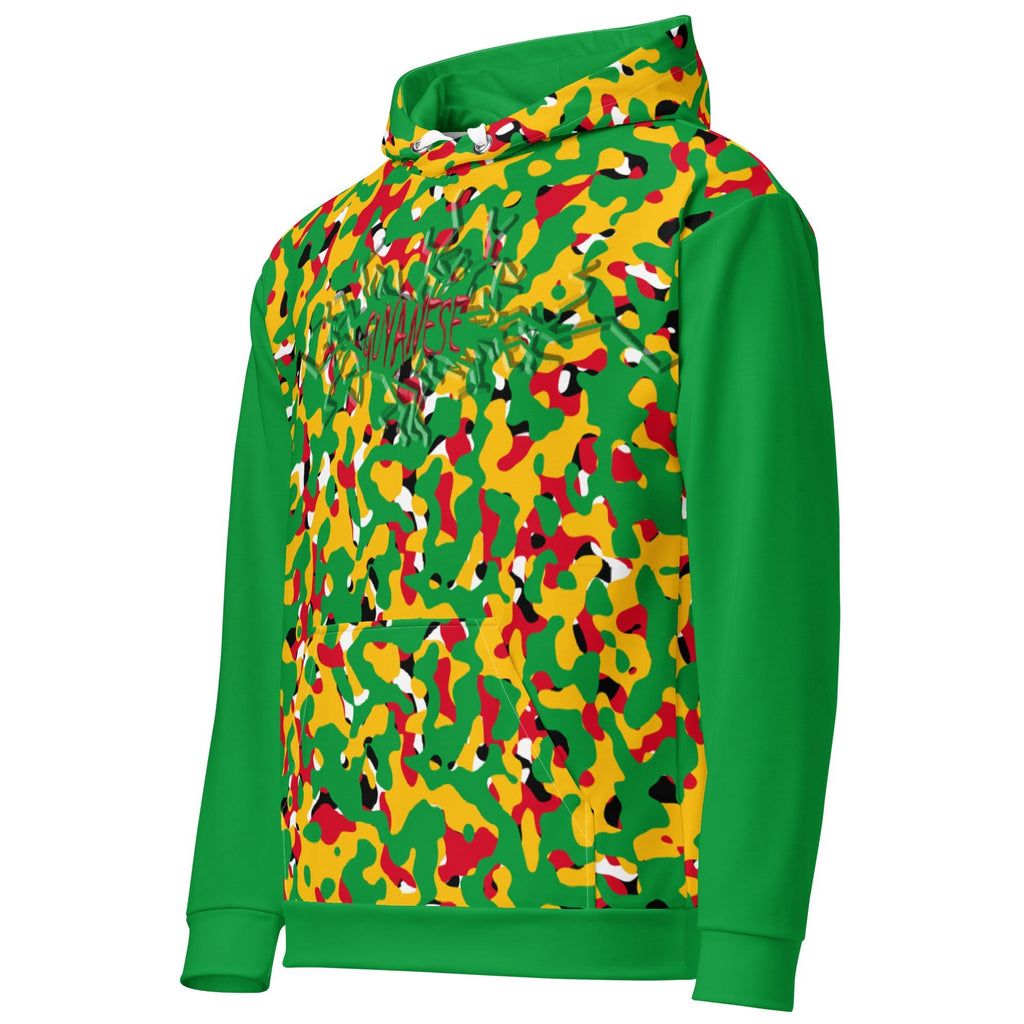 Guyanese Girl Camo Unisex Pullover Hoodie - Conscious Apparel Store