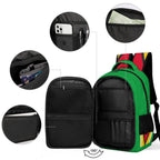 Guyanese Girl (red) Casual Backpack - Conscious Apparel Store