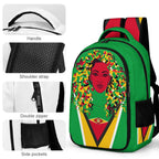 Guyanese Girl (red) Casual Backpack - Conscious Apparel Store