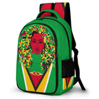 Guyanese Girl (red) Casual Backpack - Conscious Apparel Store