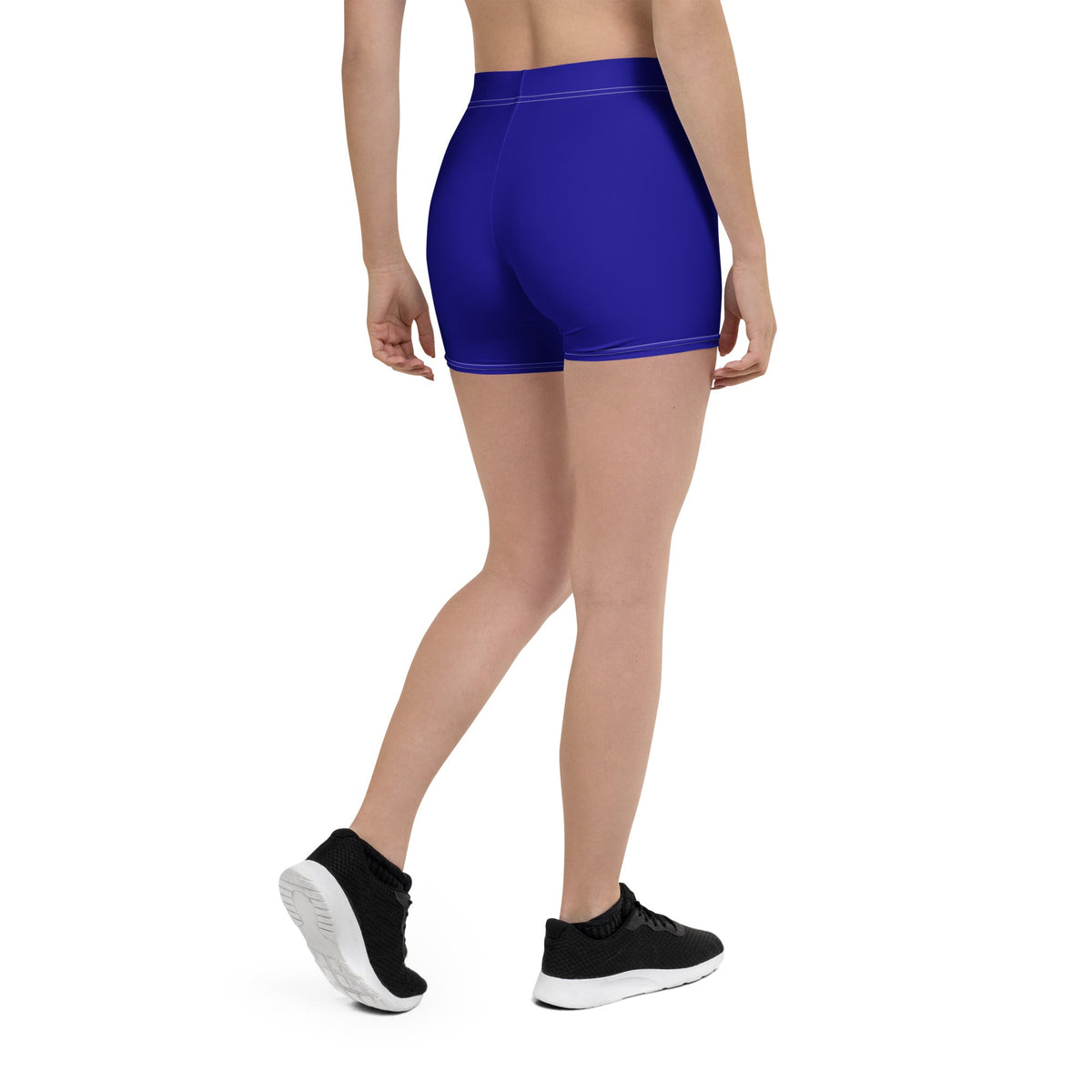 Haiti Blue Leggings Shorts - Conscious Apparel Store