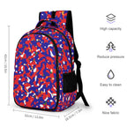 Haiti Flag Camo Casual Backpack - Conscious Apparel Store