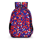 Haiti Flag Camo Casual Backpack - Conscious Apparel Store