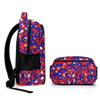 Haiti Flag Camo Casual Backpack - Conscious Apparel Store