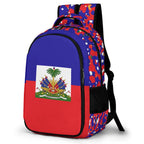 Haiti Flag Casual Backpack - Conscious Apparel Store