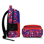 Haiti Flag Casual Backpack - Conscious Apparel Store