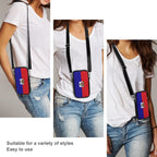 Haiti Flag Mobile Phone Purse - Conscious Apparel Store