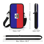 Haiti Flag Mobile Phone Purse - Conscious Apparel Store
