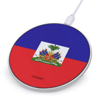 Haiti Flag Wireless Charging Pad - Conscious Apparel Store