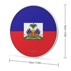 Haiti Flag Wireless Charging Pad - Conscious Apparel Store