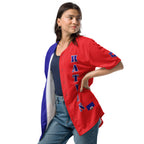 Haiti Football Themed Button-Down Sport Jersey - Conscious Apparel Store