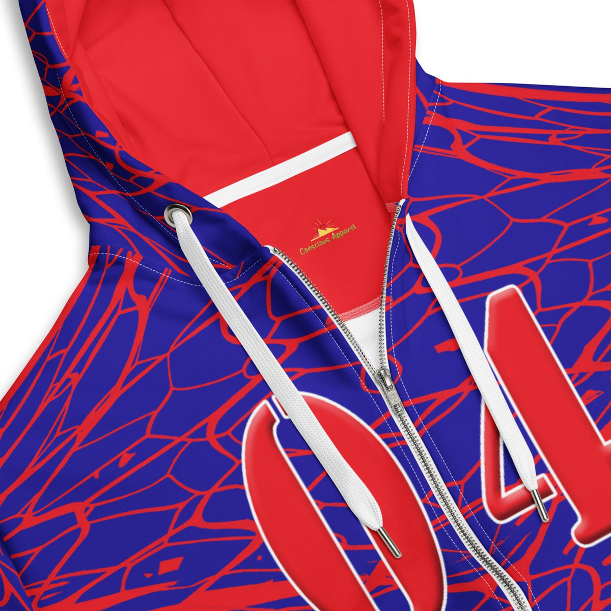 Haiti Football Unisex zip hoodie - Conscious Apparel Store