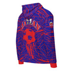 Haiti Football Unisex zip hoodie - Conscious Apparel Store