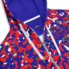 Haitian Flag Camo Unisex zip hoodie - Conscious Apparel Store