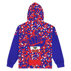 Haitian Flag Camo Unisex zip hoodie - Conscious Apparel Store