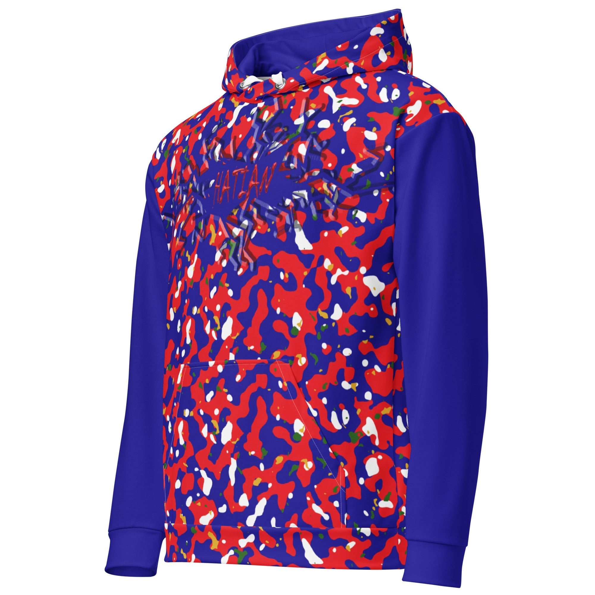Haitian Girl Camo Unisex Pullover Hoodie - Conscious Apparel Store
