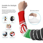 Iran Flag Cooling Compression Arm Sleeves - Conscious Apparel Store
