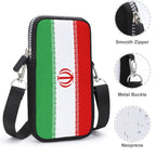 Iran Flag Mobile Phone Purse - Conscious Apparel Store