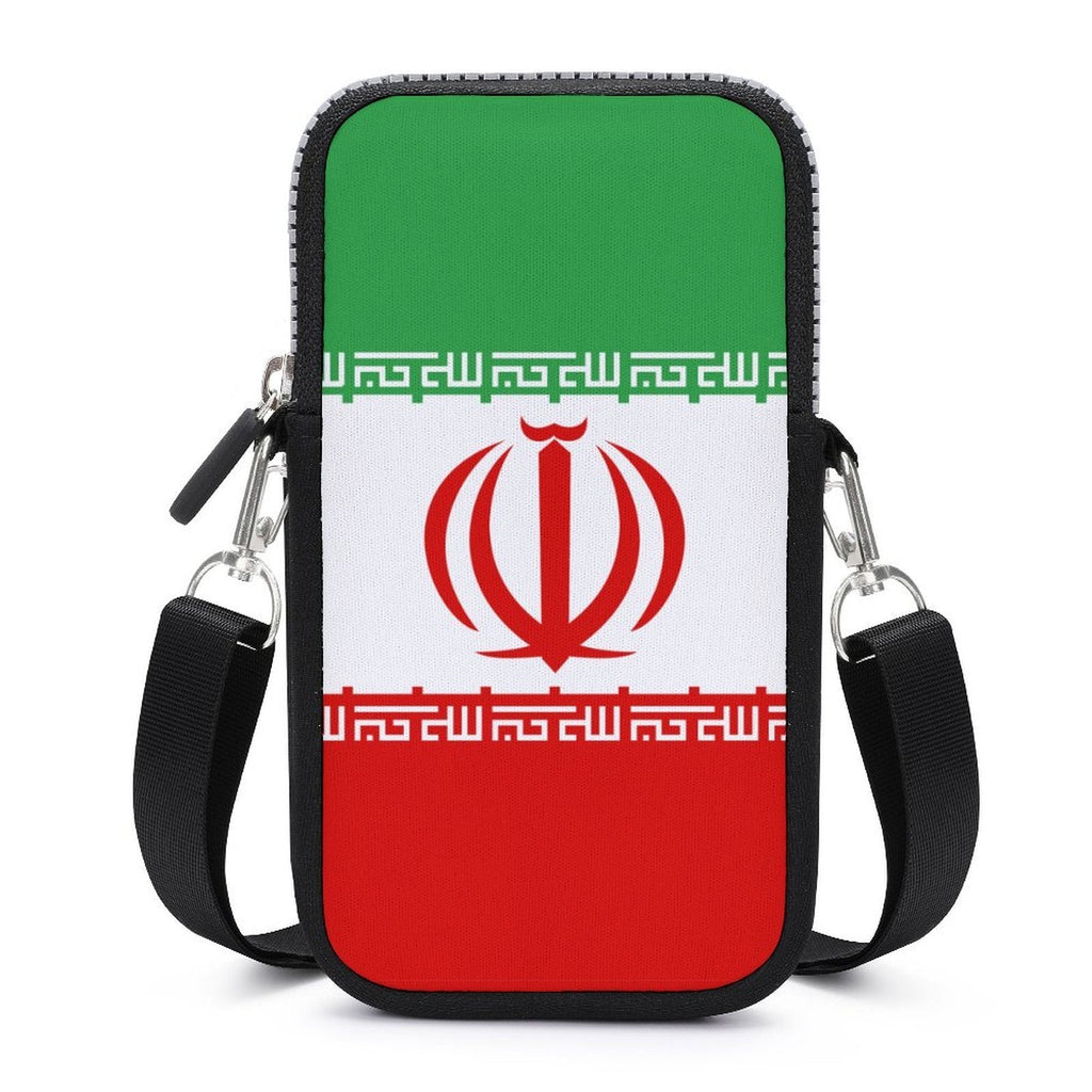 Iran Flag Mobile Phone Purse II - Conscious Apparel Store