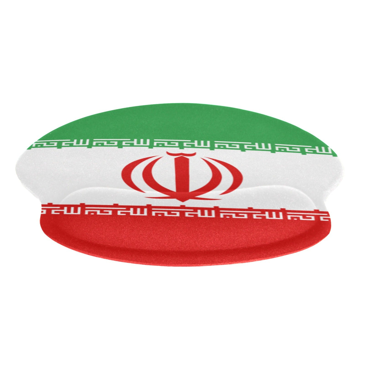 Iran Flag Mouse Pad with Wrist Rest Support - Conscious Apparel Store