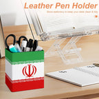 Iran Flag Square Pen Holder - Conscious Apparel Store