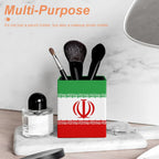 Iran Flag Square Pen Holder - Conscious Apparel Store
