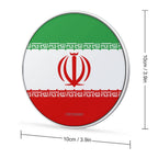 Iran Flag Wireless Charging Pad - Conscious Apparel Store