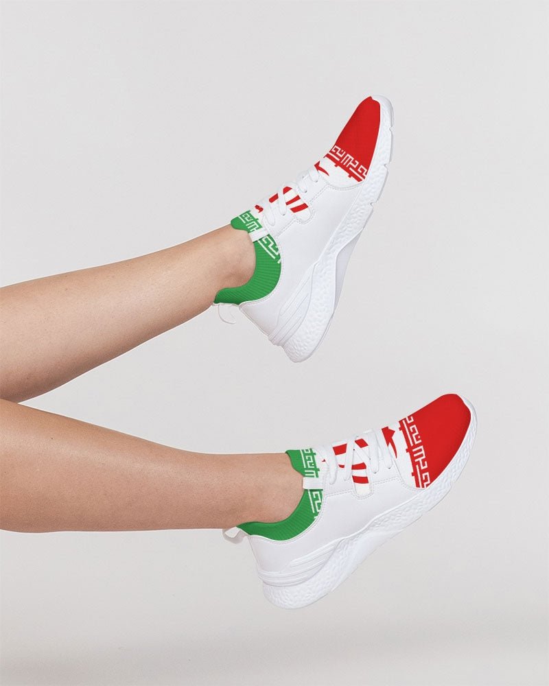 Iran Flag Women's Two-Tone Sneaker - Conscious Apparel Store