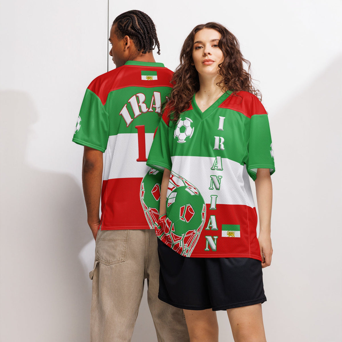 Iran Football Football Jersey II - Conscious Apparel Store