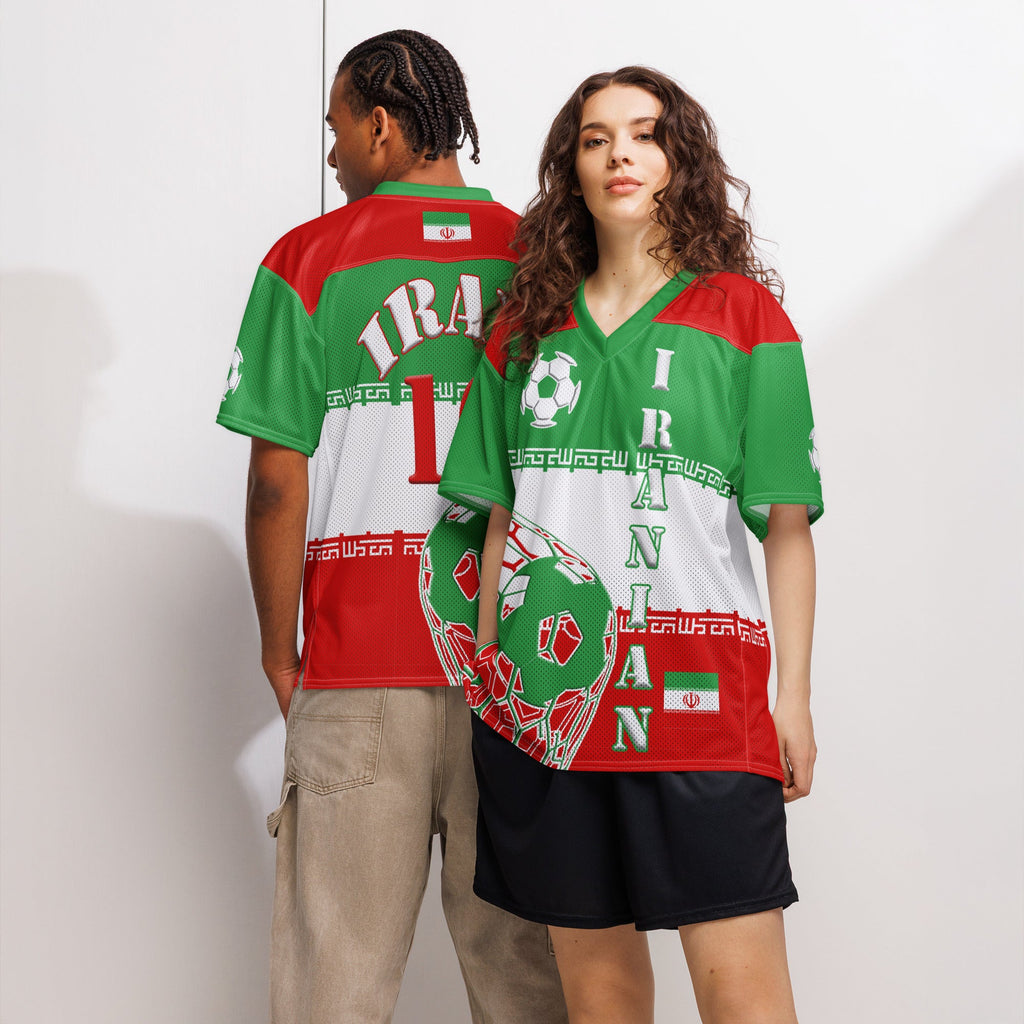 Iran football Sport Jersey - Conscious Apparel Store