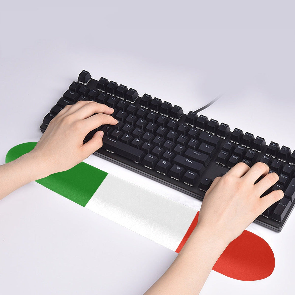 Italy Flag Keyboard Wrist Rest Pad - Conscious Apparel Store