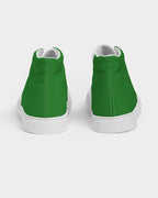 Italy Flag Men's Hightop Canvas Shoe - Conscious Apparel Store