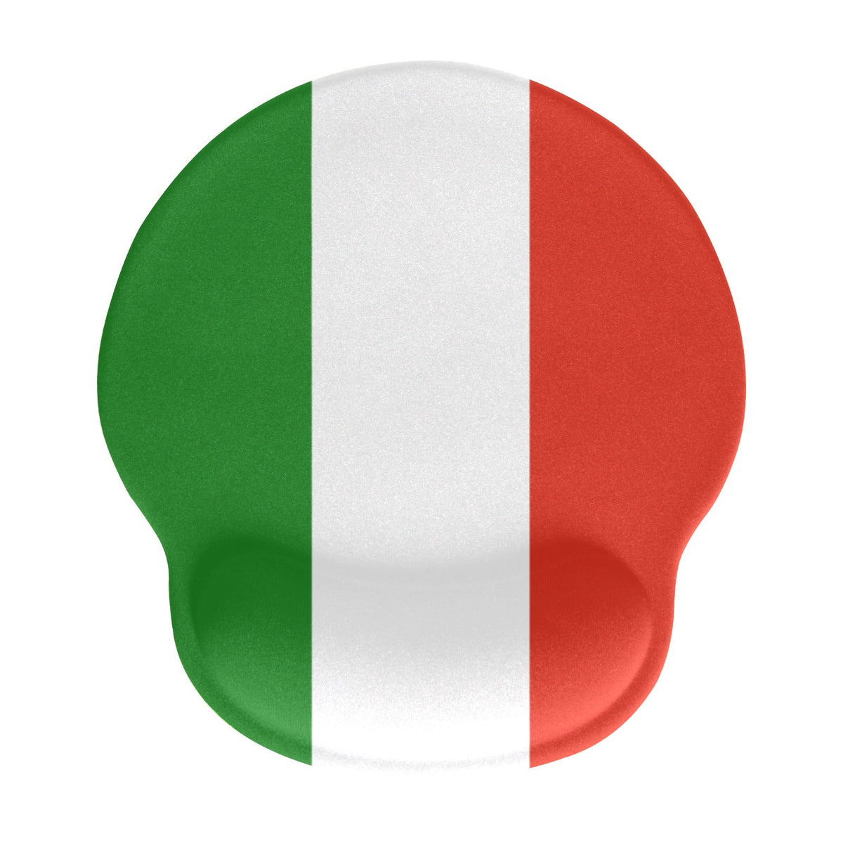 Italy Flag Mouse Pad with Wrist Rest Support - Conscious Apparel Store