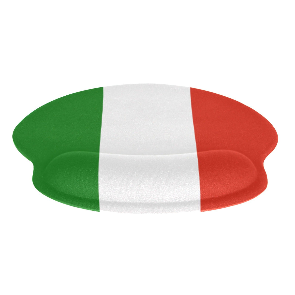 Italy Flag Mouse Pad with Wrist Rest Support - Conscious Apparel Store