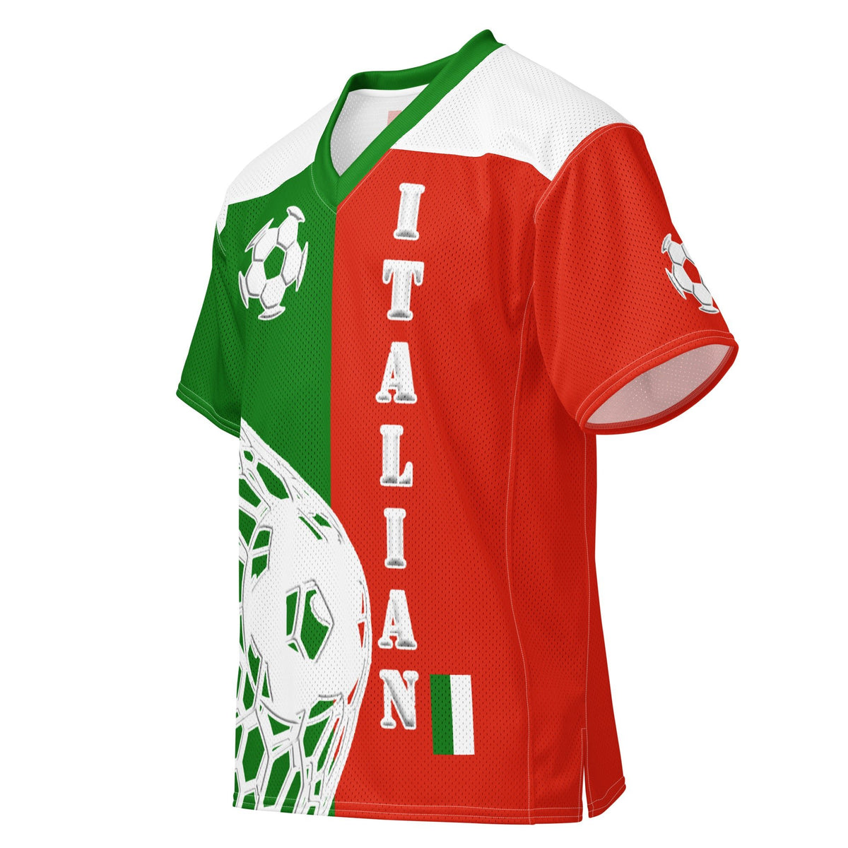 Italy Football Sport Jersey - Conscious Apparel Store