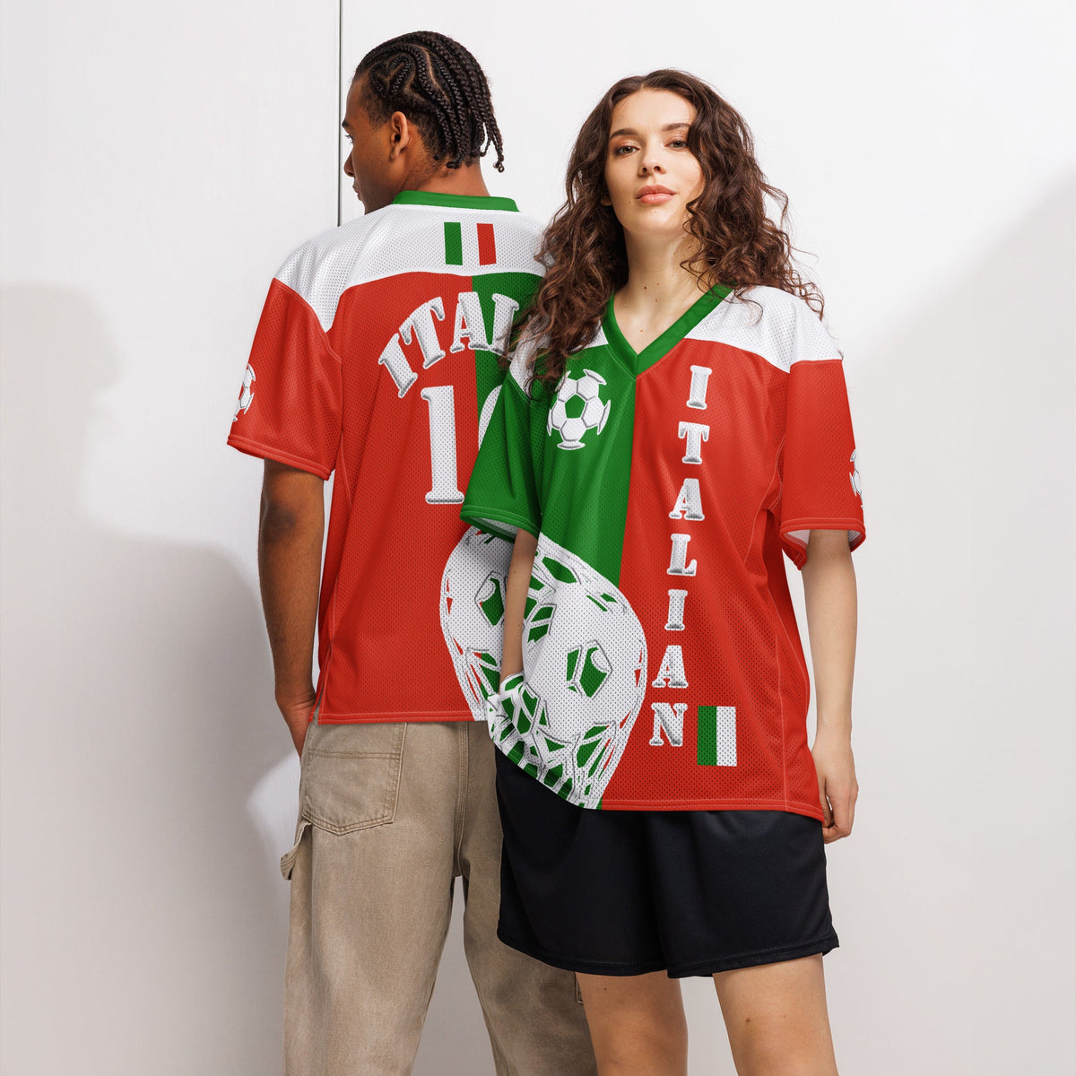 Italy Football Sport Jersey - Conscious Apparel Store
