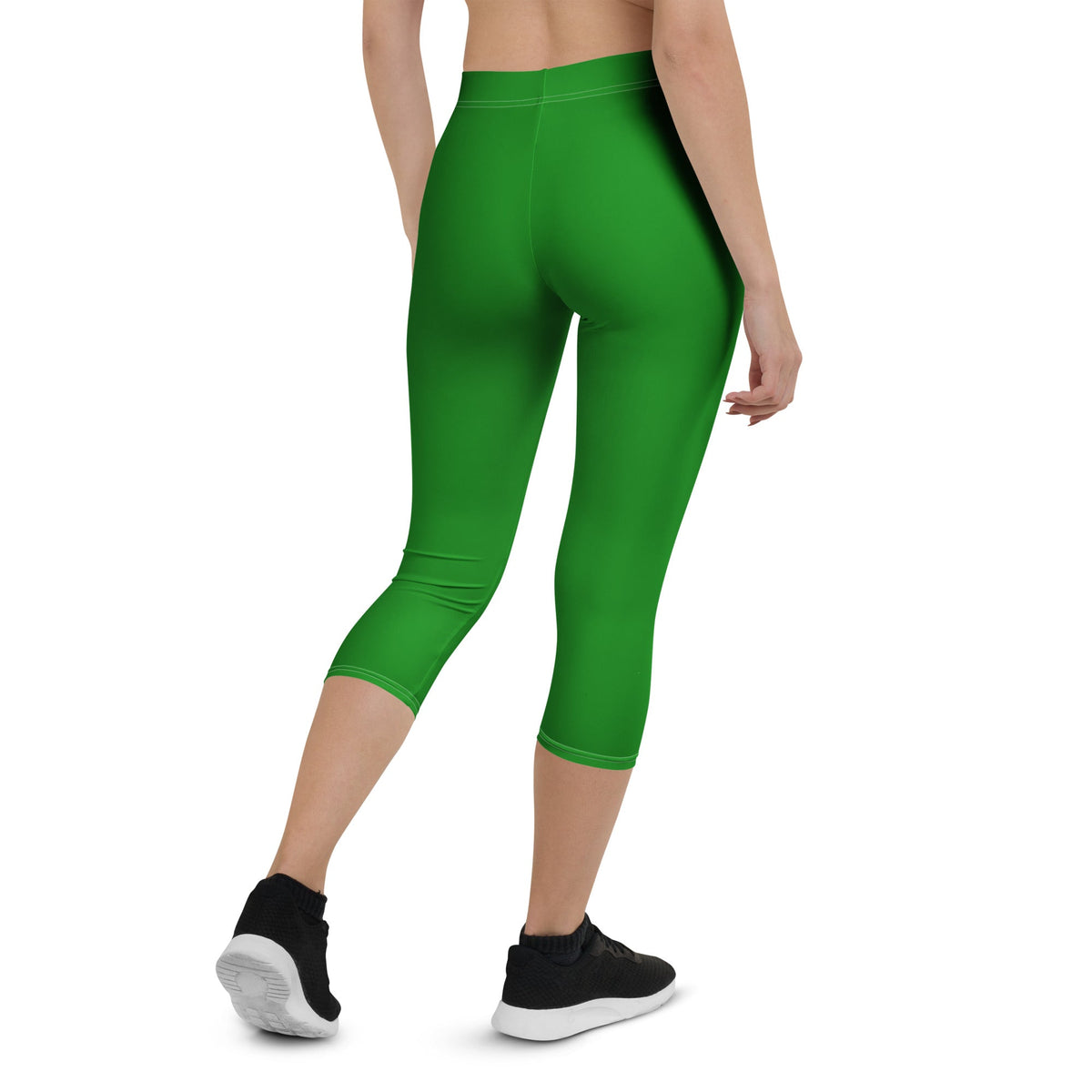 Italy Green Capri Leggings - Conscious Apparel Store