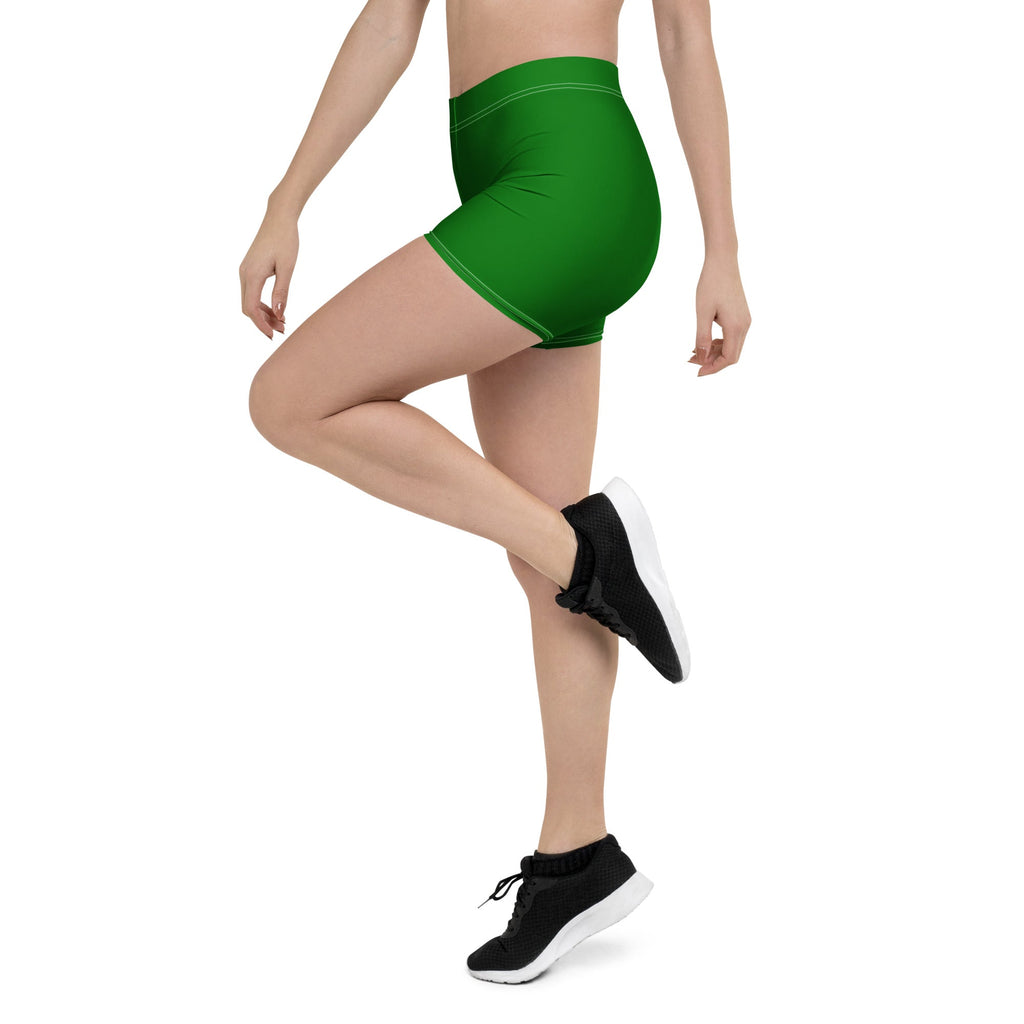 Italy Green Leggings Shorts - Conscious Apparel Store