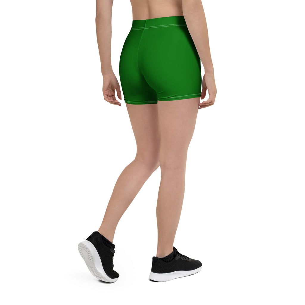 Italy Green Leggings Shorts - Conscious Apparel Store