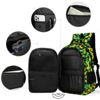 Jamaica Flag Camo Casual Backpack - Conscious Apparel Store